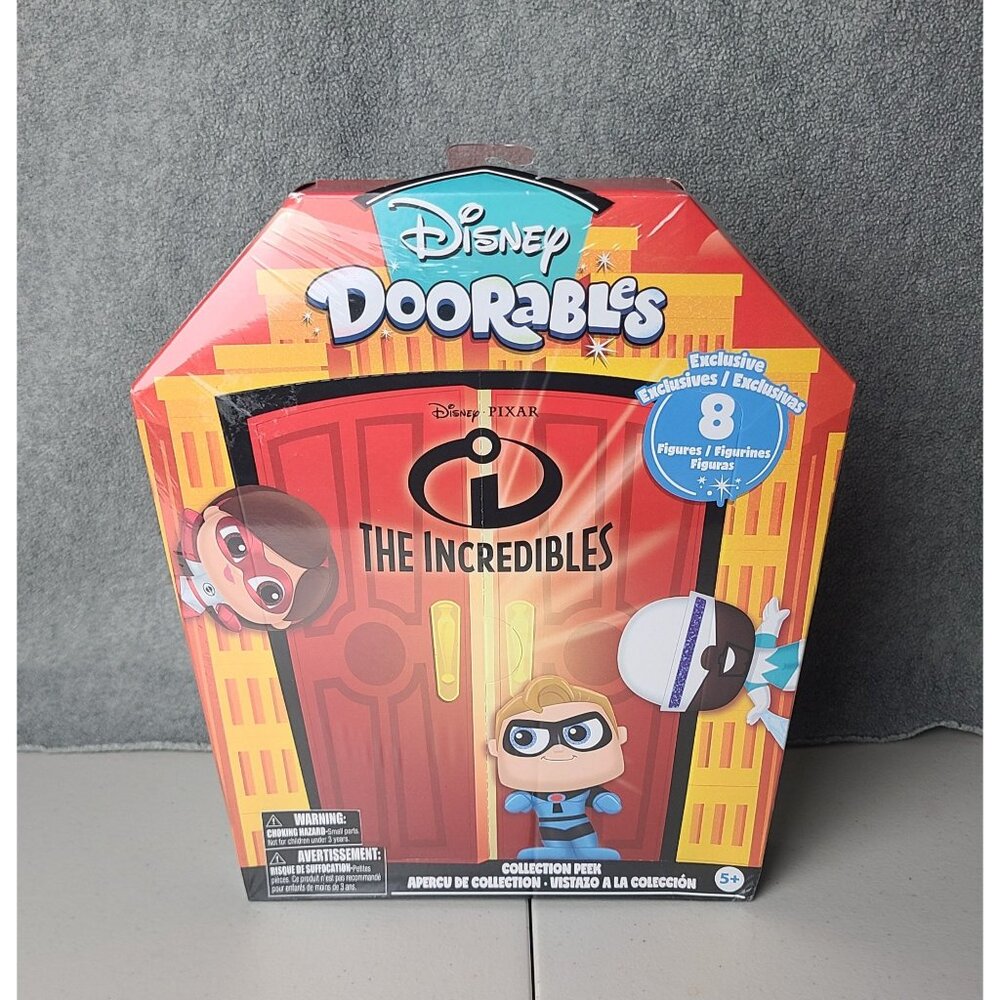 Disney Doorables The Incredibles 8 Collectible Figures New Sealed